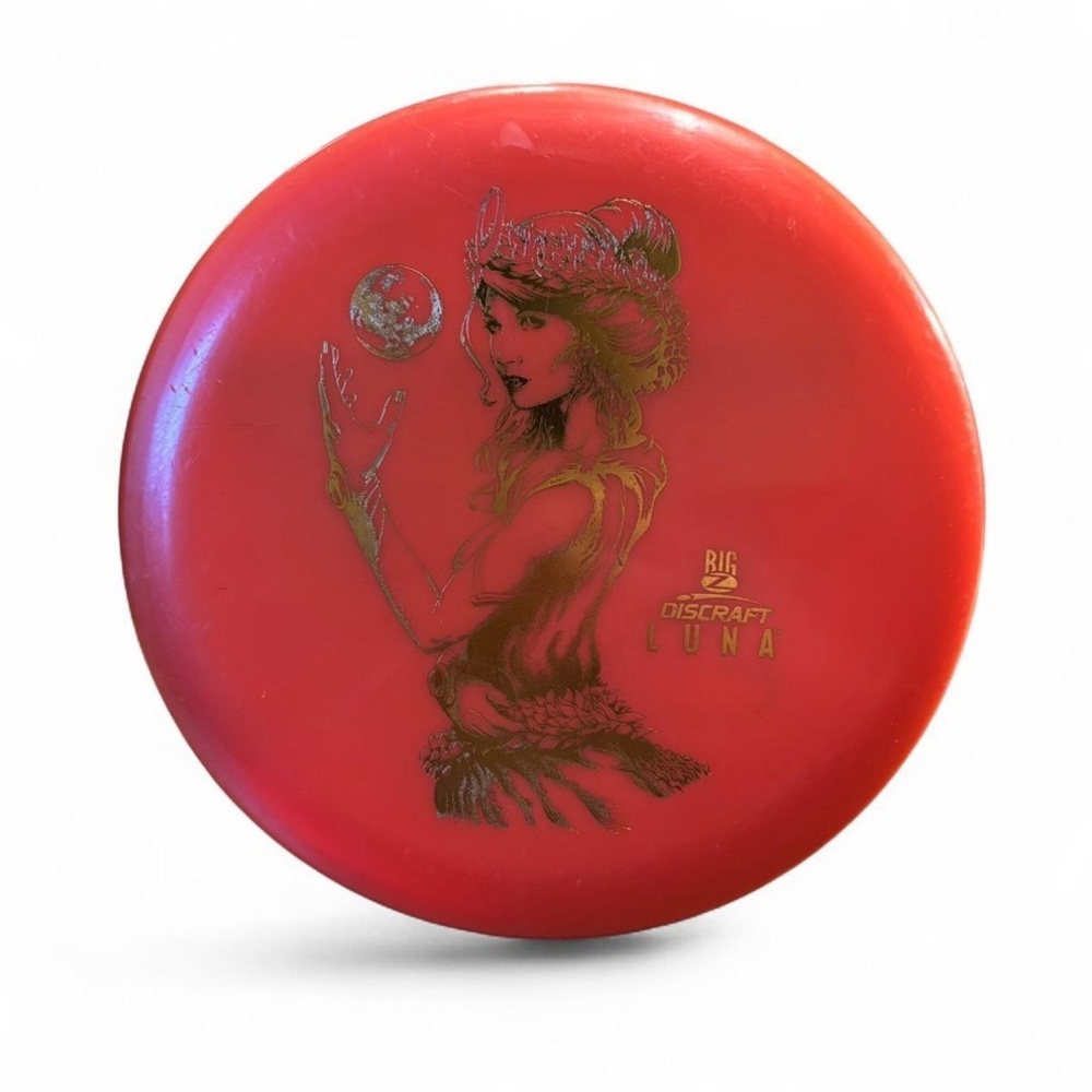 Discraft Luna Paul McBeth Putter Disc Golf Orange Signed?